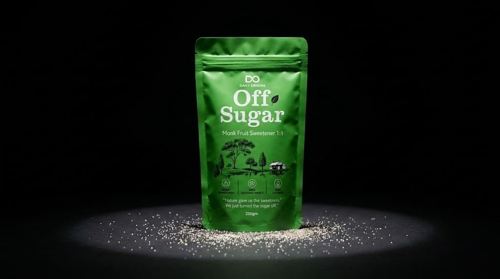Off Sugar monk fruit sweetener 250g pouch